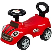 Chodziki - Jeździk Samochód Auto Pchacz Go Go Fassion Czerwony - miniaturka - grafika 1