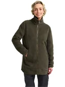 Bluzy damskie - Jack Wolfskin Płaszcz polarowy "High Curl" w kolorze khaki - miniaturka - grafika 1