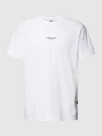 Koszulki męskie - T-shirt z nadrukiem z logo - miniaturka - grafika 1
