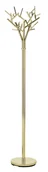 Wieszaki i stojaki - Wieszak stojący na ubrania W57 złoty metalowy - miniaturka - grafika 1