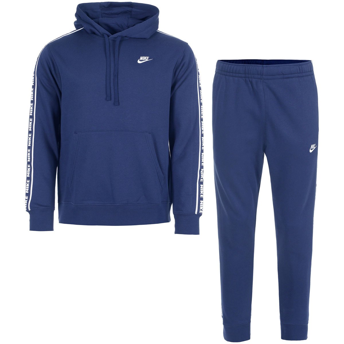 Nike ocieplany komplet dresowy dres męski granatowy FB7296-410 L