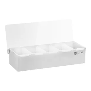 Royal Catering Pojemnik barmański na dodatki do drinków - 5 szt. 10011015 RCCBP 5 - Pojemniki i kosze gastronomiczne - miniaturka - grafika 5