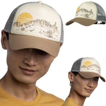 Buff Trucker Cap Czapka z daszkiem komfortowa regulowana z siatką