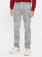 Spodnie męskie - Pepe Jeans Jeansy PM207399 Szary Slim Fit - miniaturka - grafika 1