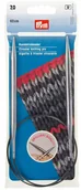 Pasmanteria - PRYM PRYM Circular Knitting Needles Brass 60cm / 7mm Silver - miniaturka - grafika 1