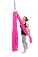 Czapki i chusty sportowe damskie - Aerial joga hamak / chusta do jogi swing - miniaturka - grafika 1