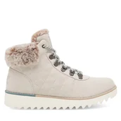 Botki damskie - Trzewiki Skechers 113431 OFWT Écru - miniaturka - grafika 1