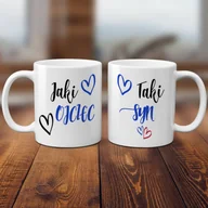 Kubki - Zestaw kubków - Jaki Ojciec Taki Syn - miniaturka - grafika 1