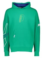 Bluzy męskie - Reebok Bluza w kolorze zielonym - miniaturka - grafika 1