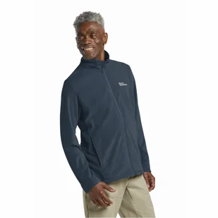 Męska bluza polarowa Jack Wolfskin TAUNUS FZ M midnight sky - S - Bluzy męskie - miniaturka - grafika 1
