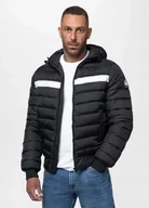 Kurtki męskie - Kurtka zimowa męska Pit Bull Rubio czarna S - miniaturka - grafika 1