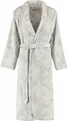Szlafroki damskie - Cawo Szlafrok damski Noblesse Paisley Silver - miniaturka - grafika 1