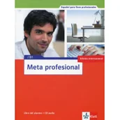 Książki do nauki języka hiszpańskiego - LektorKlett praca zbiorowa Meta profesional B1. Libro del alumno + CD - miniaturka - grafika 1