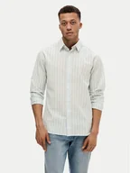 Koszule męskie - Selected Homme Koszula 16078867 Niebieski Slim Fit - miniaturka - grafika 1