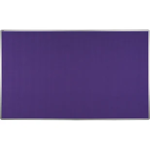 ekoTAB Tablica tekstylna ekoTAB w aluminiowej ramie, 200x120 cm, fioletowa 535123 - Tablice i flipcharty - miniaturka - grafika 1