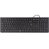 Klawiatury - Hama Basic KC-200, CZ/SK (182681) Czarna - miniaturka - grafika 1