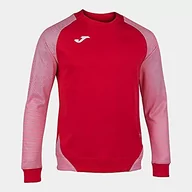 Bluzy męskie - Joma Joma Męskie bluzy Essential Ii Czerwony Czerwono-biały 6XS 101510.602 - miniaturka - grafika 1