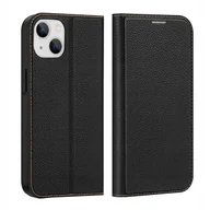 Etui i futerały do telefonów - Dux Ducis Skin X2 etui do iPhone 14 Plus pokrowiec z magnetyczną klapką czarny - miniaturka - grafika 1