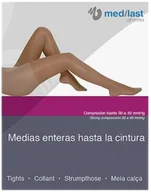 Bielizna lecznicza - Pończochy Uciskowe Medilast Fuerte Negro T-L (8470001782595) - miniaturka - grafika 1