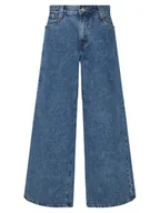 Spodnie damskie - Levi's® Jeansy 94 Baggy A5929-0002 Niebieski Wide Leg - miniaturka - grafika 1