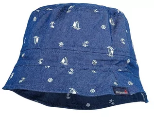 Czapeczki dla niemowląt - Maximo kapelusz dziecięcy Mini 47, ciemnoniebieski - grafika 1