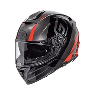 Kaski motocyklowe - Pierwszy kask DEVIL GT 17,szary/czarny/czerwony,XL - miniaturka - grafika 1
