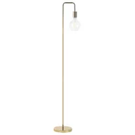 Lampy stojące - Shumee Lampa podłogowa Shumee Lampa podłogowa metalowa złota SAVENA 231127 - miniaturka - grafika 1