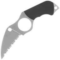 Noże - Nóż Spyderco Swick 5 Large Black G10, Satin Spyderedge LC200N by Sal Glesser (FB14S5) - miniaturka - grafika 1