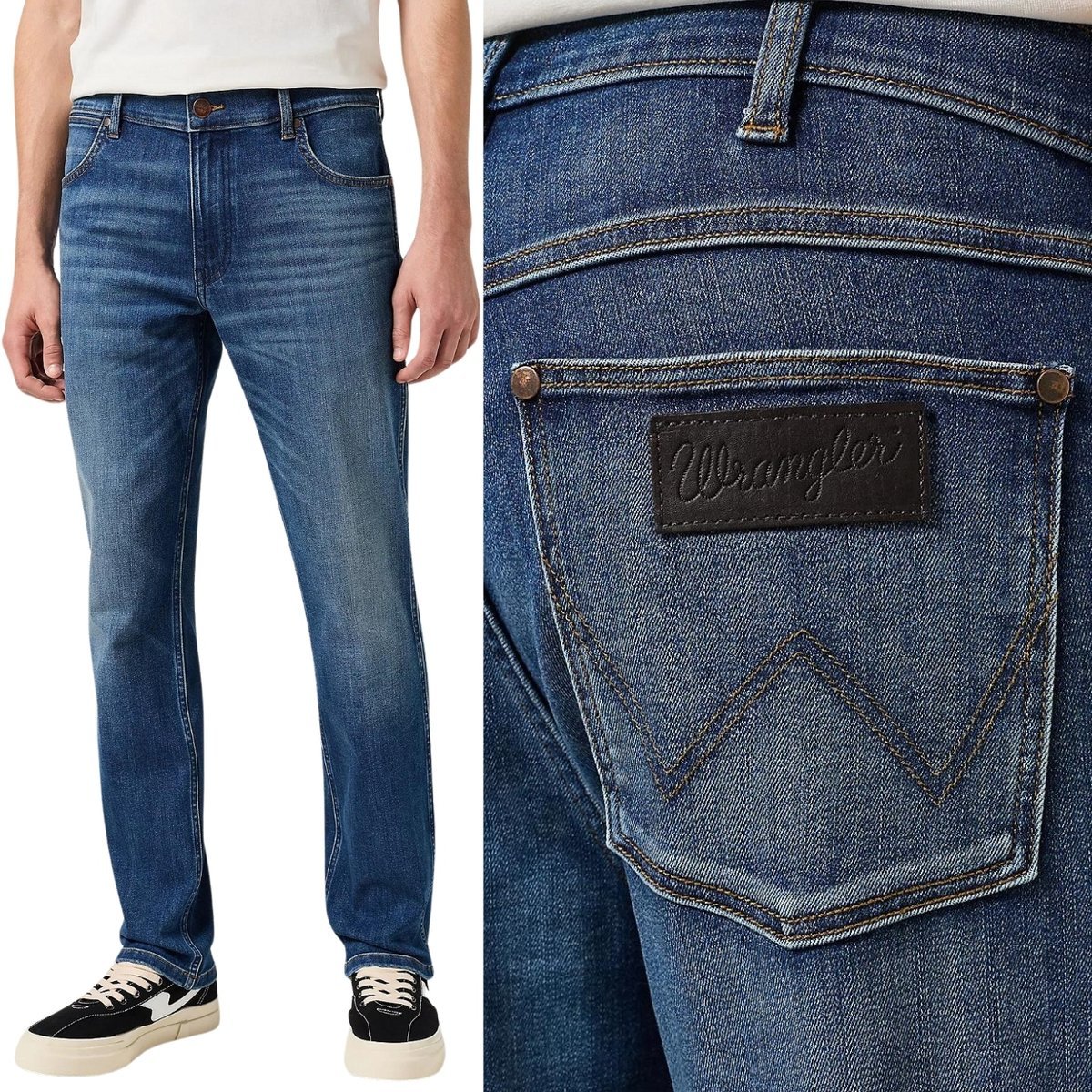 Wrangler GREENSBORO Hare EPIC SOFT SUPER MIĘKKI ELASTYCZNY DżINS W30 L32