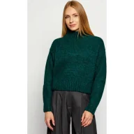 Swetry damskie - Marc Cain Wełniany półgolf Relaxed fit - miniaturka - grafika 1