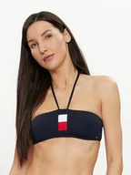 Stroje kąpielowe - Tommy Hilfiger Góra od bikini UW0UW05297 Granatowy - miniaturka - grafika 1