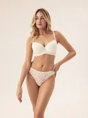 Biustonosze - Biustonosz usztywniany Lollipop Esotiq biały 70H - miniaturka - grafika 1