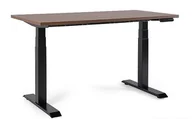 Biurka - Biurko Fighter Single Desk - Stelaż i Blat - 140x70 cm - YZ-17 Walnut - miniaturka - grafika 1