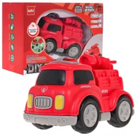 Klocki - Autko Straż Pożarna na Magnesy - miniaturka - grafika 1