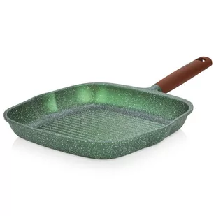 Nava Patelnia Grillowa Granitowa Do Grillowania Omega 28 Cm - Patelnie - miniaturka - grafika 1