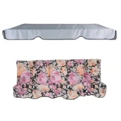 Poduszki ogrodowe - Poduszki z daszkiem na huśtawkę 150 cm Piemont A093-23PB PATIO - miniaturka - grafika 1