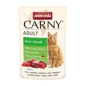 Mokra karma dla kotów - animonda Carny mokra karma dla kota dorosłego Wołowina i struś 48x85 g - miniaturka - grafika 1
