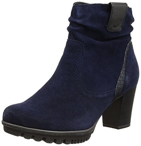 Jana 25333 damskie kozaki z krótką cholewką, niebieski - Niebieski niebieski niebieski granatowy 805-35.5 eu