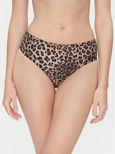 Hunkemöller Dół od bikini Animalia 301860 Brązowy - Stroje kąpielowe - miniaturka - grafika 1