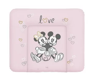 Ceba Baby przewijak miękki na komodę 85x72 Disney Minnie & Mickey Pink - Przewijaki - miniaturka - grafika 1