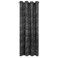 Zasłony - Zasłona 140 x 250 Dekoracyjna Velvet Sara Cza+Sre - miniaturka - grafika 1