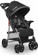 Wózki dziecięce - Wózek Lionelo spacerowy Emma Plus Czarny - miniaturka - grafika 1