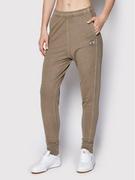Spodnie sportowe damskie - Reebok Spodnie dresowe Classics Natural Dye HN4393 Brązowy Slim Fit - miniaturka - grafika 1