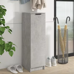 Lumarko Szafka na buty, szarość betonu, 30x35x100 cm - Szafki na buty - miniaturka - grafika 1