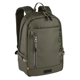 camel active Explore plecak męski, średni rozmiar, zielony, khaki, M, Nowoczesny - Plecaki - miniaturka - grafika 1