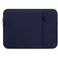 Torby na laptopy - Etui na laptopa TECH-PROTECT Sleevy 15-16 cali Granatowy SLEEVY LAPTOP 15-16 NAVY BLUE - miniaturka - grafika 1