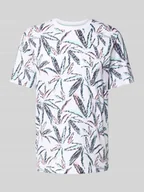 Koszulki męskie - T-shirt o kroju regular fit z czystej bawełny - miniaturka - grafika 1