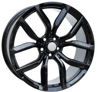Felgi aluminiowe - 4 FELGI ALUMINIOWE 328 22 5x120 BL - czarne - miniaturka - grafika 1
