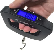 Inne - TEMU 1 szt. 110lbs/50kg Cyfrowa Waga do Bagażu Ręczna, do Samochodowych, Mini Przenośna Waga Elektroniczna, Szybka Waga z Podświetlanym Wyświetlaczem - miniaturka - grafika 1