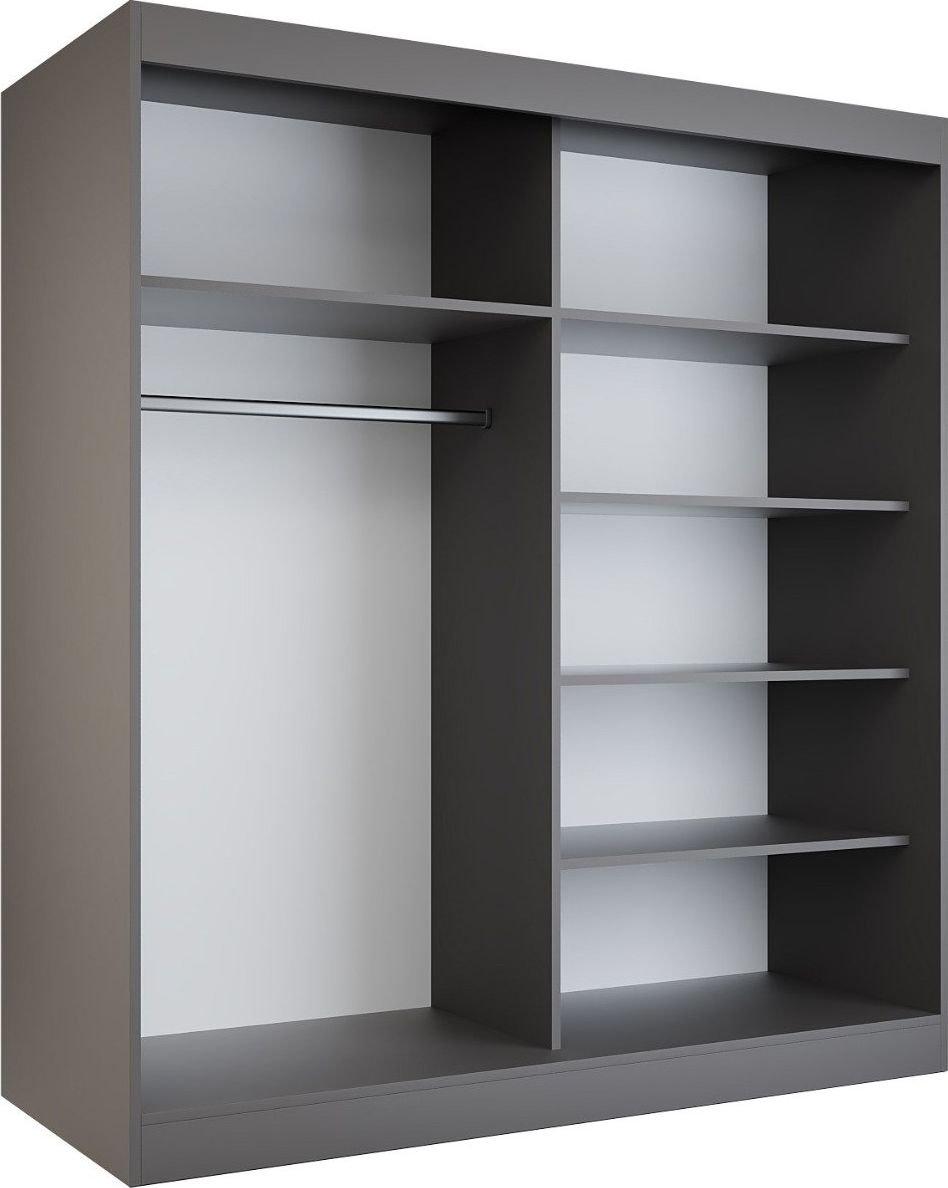 MKPOL Korpus szafy MODUO COMFORT 180 antracyt